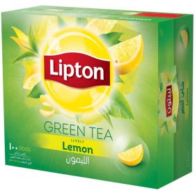 Lipton Green Tea Lemon Tea Bags 100pcs