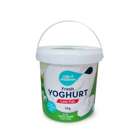 Mazoon Fresh Yoghurt Low Fat 1 Kg 