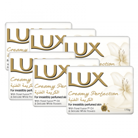Lux Creamy Perfection Soap 170 Gm x 6