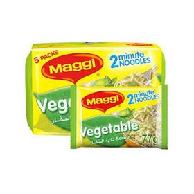 Maggi Vegetable Noodles 5 x 77Gm