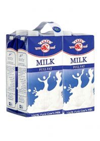 Safa Long Life Full Cream Milk 4 X 1Litre