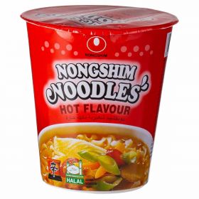 Nongshim Cup Noodle 65g Hot Flavour 1x30