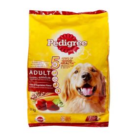 Pedigree Dog Food Adult Liver & Vegetable Flavor 3kg