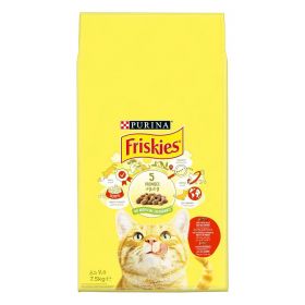 Purina Friskies Catfood Beef, Chicken And Vegetables 7.5kg
