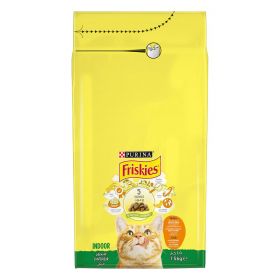 Purina Friskies Cat Food Indoor With Chicken and Vegetables 1.5kg
