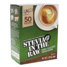 Stevia In The Raw Zero Calorie Sweetener 50 pcs