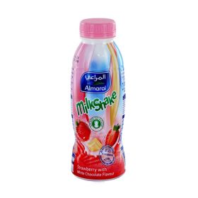 Almarai Milk Shake Strawberry & White Chocolate 340 Ml
