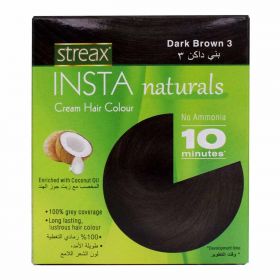 Streax Insta Cream Hair Colour Dark Brown 15ml