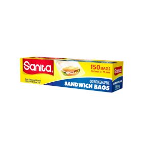 Sanita Sandwich Bag 162 X 175 Mm 150 Bags