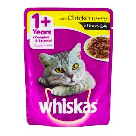 Whiskas Cat food With Chicken In Gravy For 1+ Years 4 x 80g