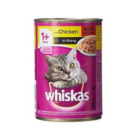 Whiskas Catfood With Chicken In Gravy 1+ Years 400g