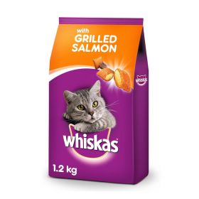 Whiskas Grilled Salmon Dry Food Adult 1+ years 1.2g
