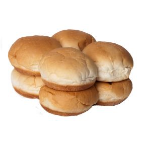 White Burger Breads 8pcs Medium
